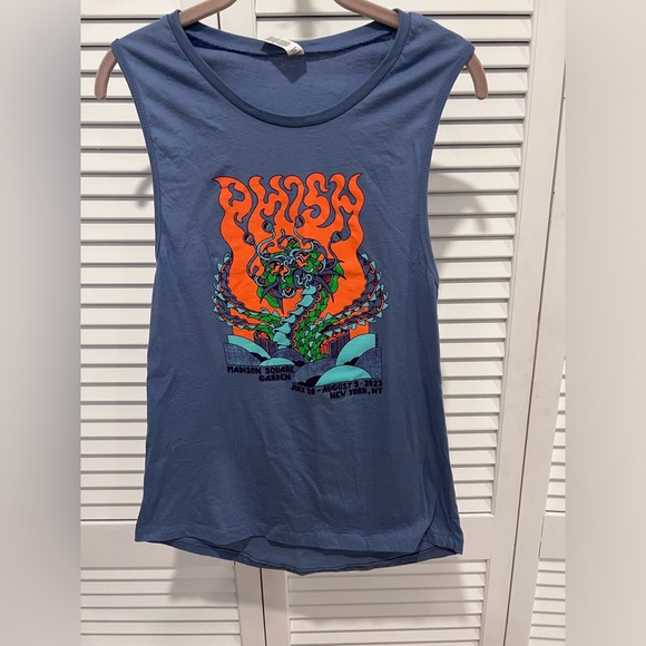 Phish Muscle tank tee woman’s flower alien MSG M unworn - Picture 1 of 5